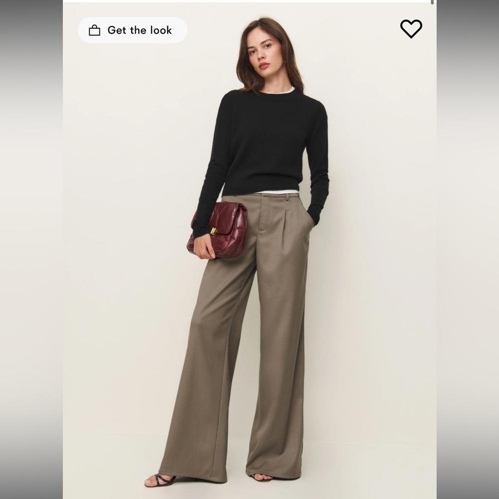 Reformation Ashwin Low Rise Pants!